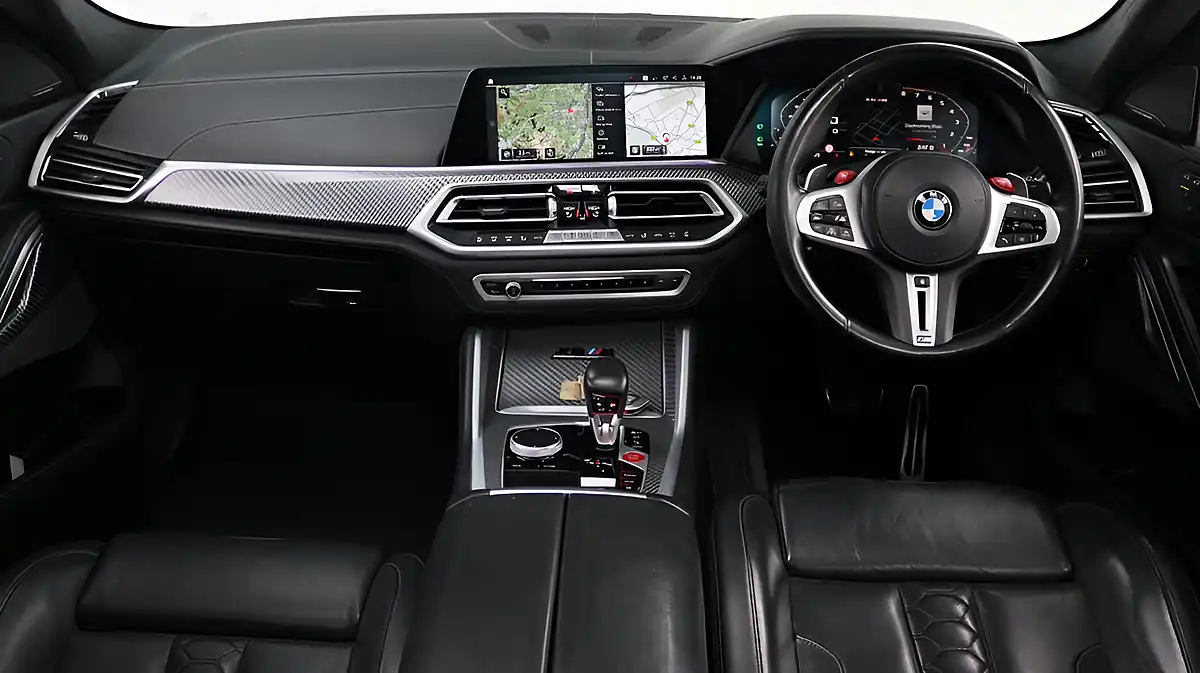 Used 2021 BMW X6 M Competition Black - Interior and Exterior details 2