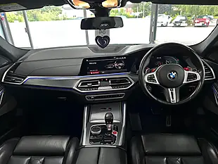Used 2021 BMW X6 M Competition Blue - Interior and Exterior details 12