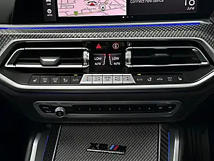 Used 2021 BMW X6 M Competition Blue - Interior and Exterior details 16