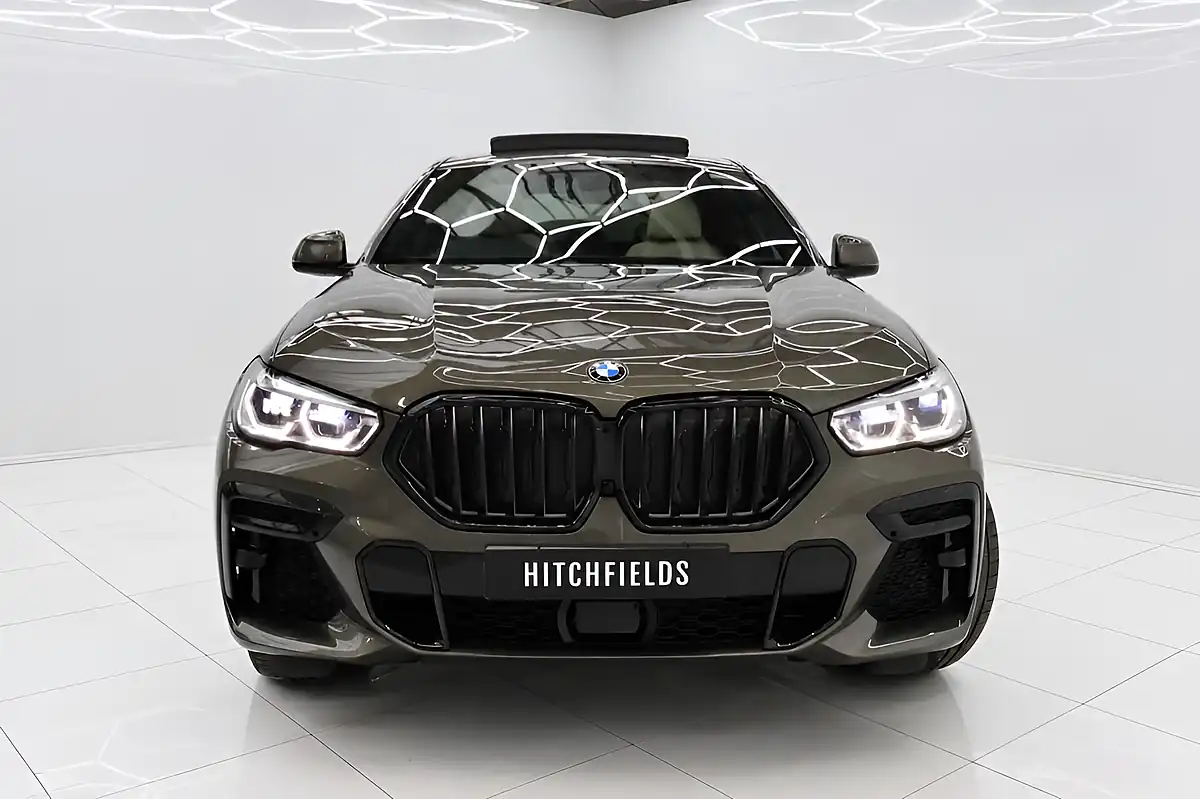 Used 2021 BMW X6 M Sport Green - Interior and Exterior details 8