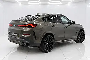 Used 2021 BMW X6 M Sport Green - Interior and Exterior details 9