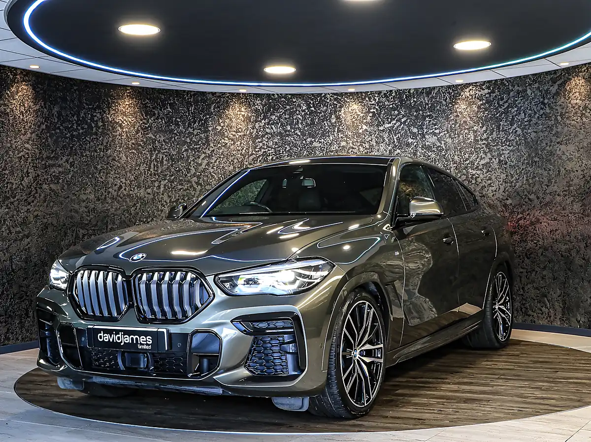 Used 2021 BMW X6 M Sport Manhattan Green - Interior and Exterior details 3