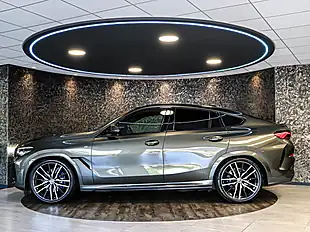Used 2021 BMW X6 M Sport Manhattan Green - Interior and Exterior details 4