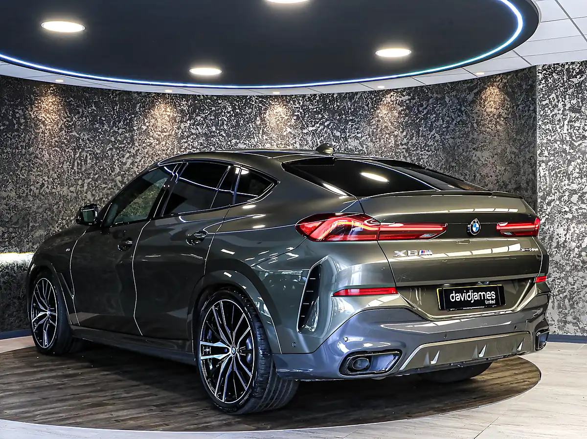 Used 2021 BMW X6 M Sport Manhattan Green - Interior and Exterior details 5