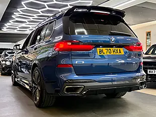 Used 2021 BMW X7 4X Services & Huge Spec Blue - Interior and Exterior details 10