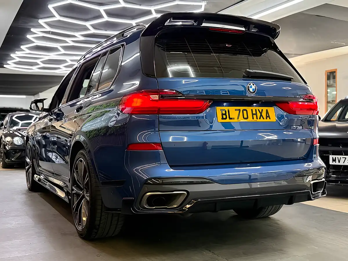 Used 2021 BMW X7 4X Services & Huge Spec Blue - Interior and Exterior details 10