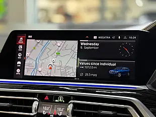 Used 2021 BMW X7 4X Services & Huge Spec Blue - Interior and Exterior details 17