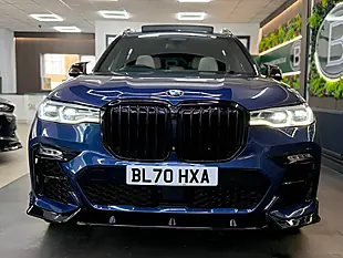 Used 2021 BMW X7 4X Services & Huge Spec Blue - Interior and Exterior details 5