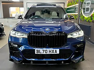 Used 2021 BMW X7 4X Services & Huge Spec Blue - Interior and Exterior details 6