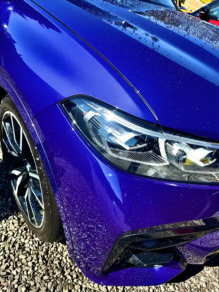 Used 2021 BMW X7 M Sport Blue - Interior and Exterior details 12