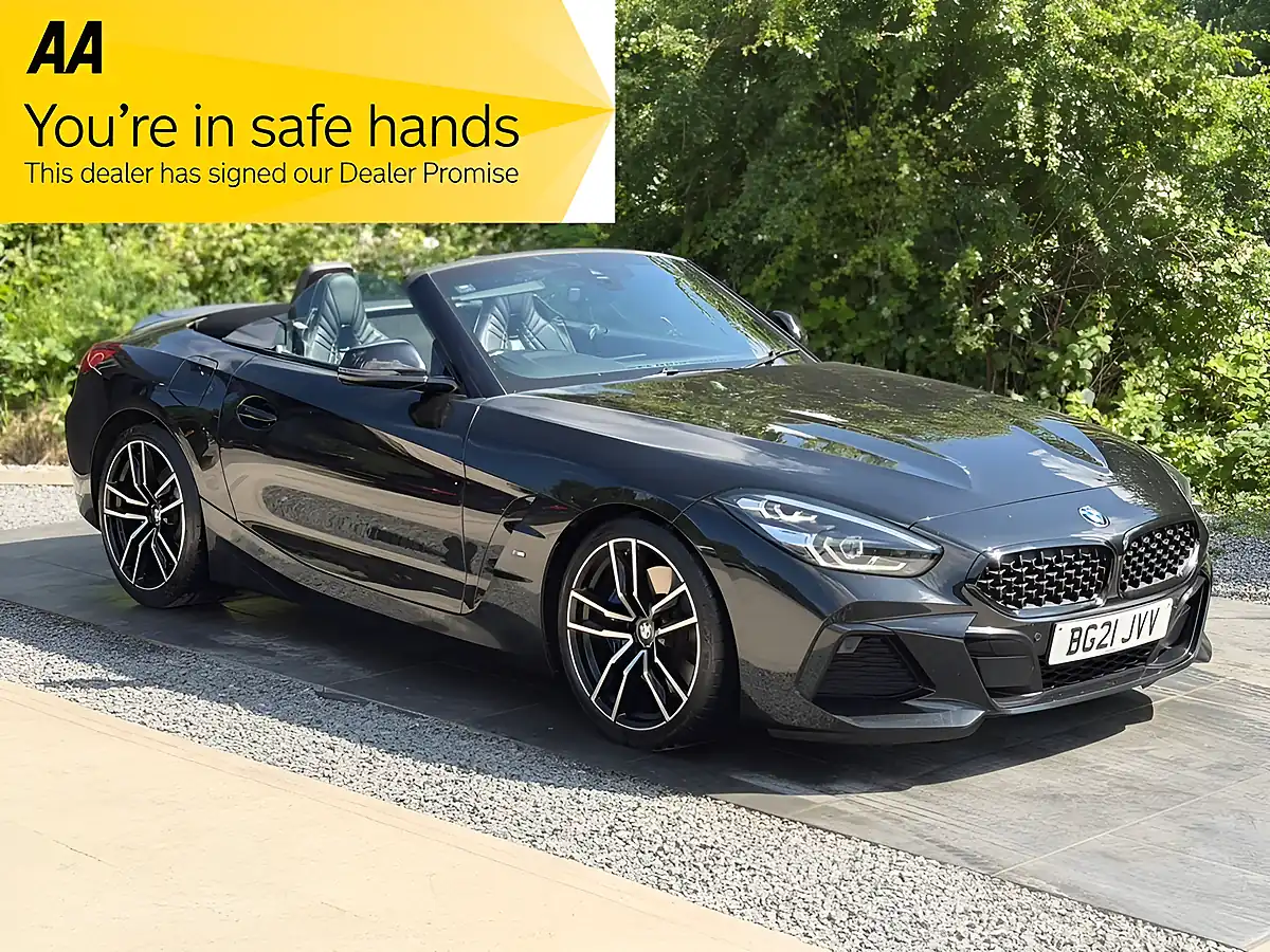 Used 2021 BMW Z4 M Sport Black - Front View