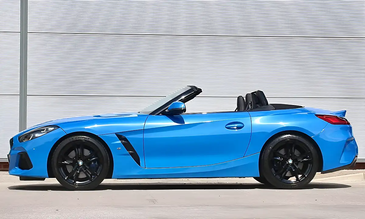 Used 2021 BMW Z4 M Sport Blue - Interior and Exterior details 11