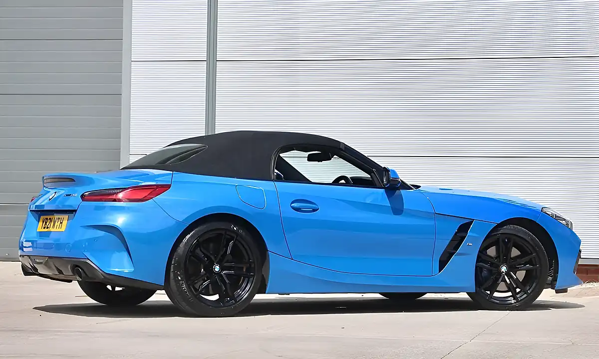 Used 2021 BMW Z4 M Sport Blue - Interior and Exterior details 12