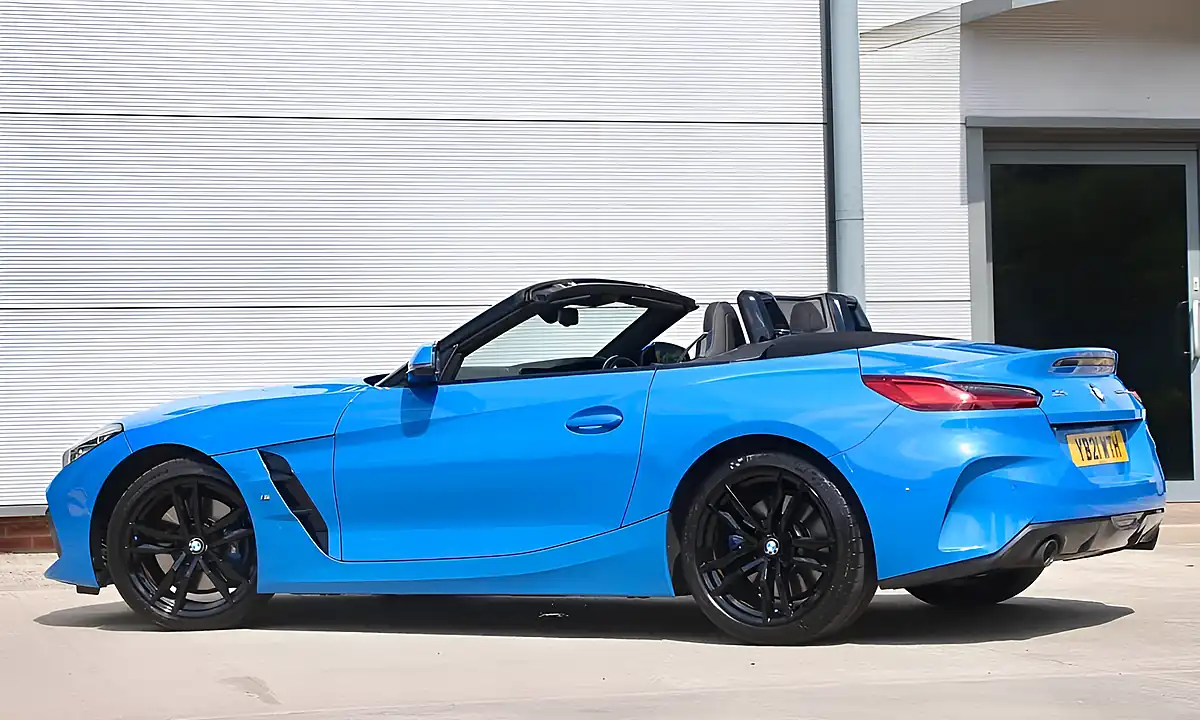 Used 2021 BMW Z4 M Sport Blue - Interior and Exterior details 13