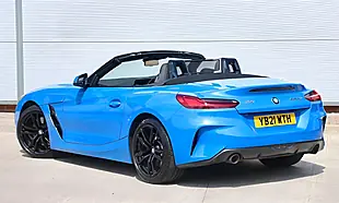 Used 2021 BMW Z4 M Sport Blue - Interior and Exterior details 3