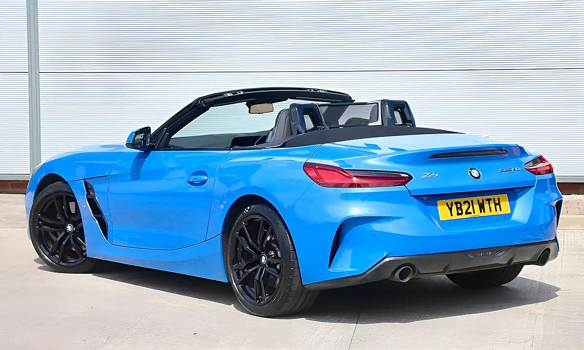 Used 2021 BMW Z4 M Sport Blue - Interior and Exterior details 3