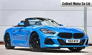 Used 2021 BMW Z4 M Sport Blue - Interior and Exterior details 4