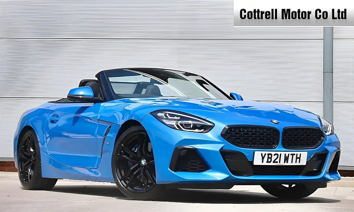 Used 2021 BMW Z4 M Sport Blue - Interior and Exterior details 4