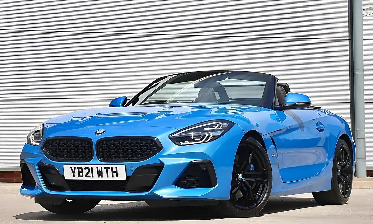 Used 2021 BMW Z4 M Sport Blue - Interior and Exterior details 6