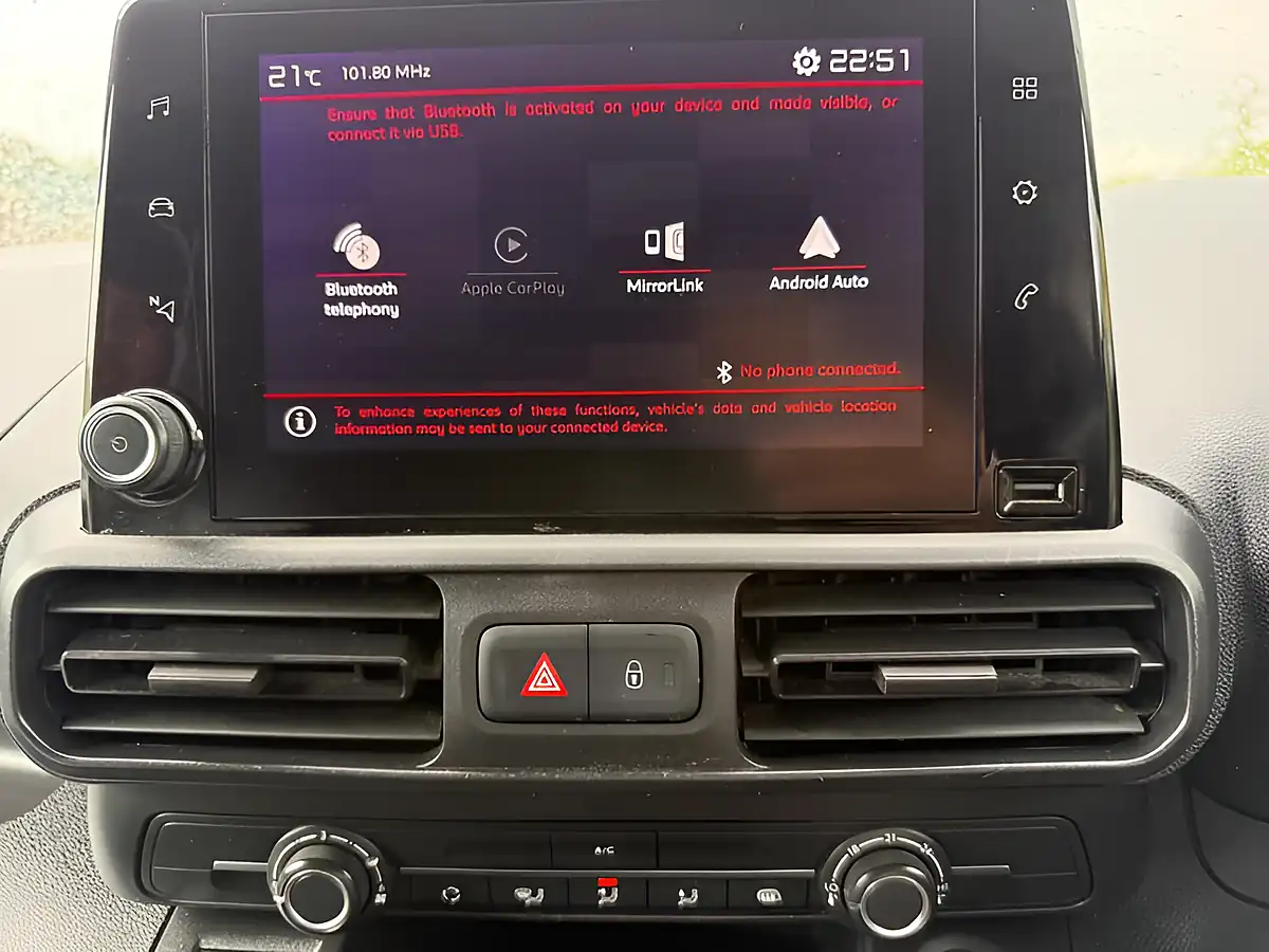 Used 2021 Citroen Berlingo Enterprise M White - Interior and Exterior details 18