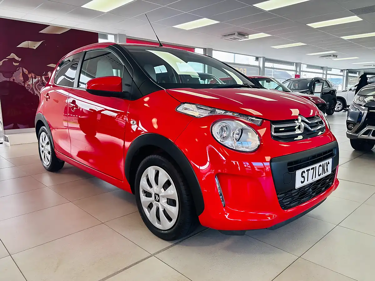 Used 2021 Citroen C1 Urban Ride Red - Front View