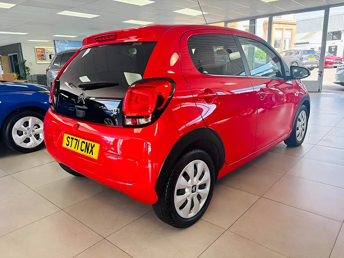 Used 2021 Citroen C1 Urban Ride Red - Interior and Exterior details 8