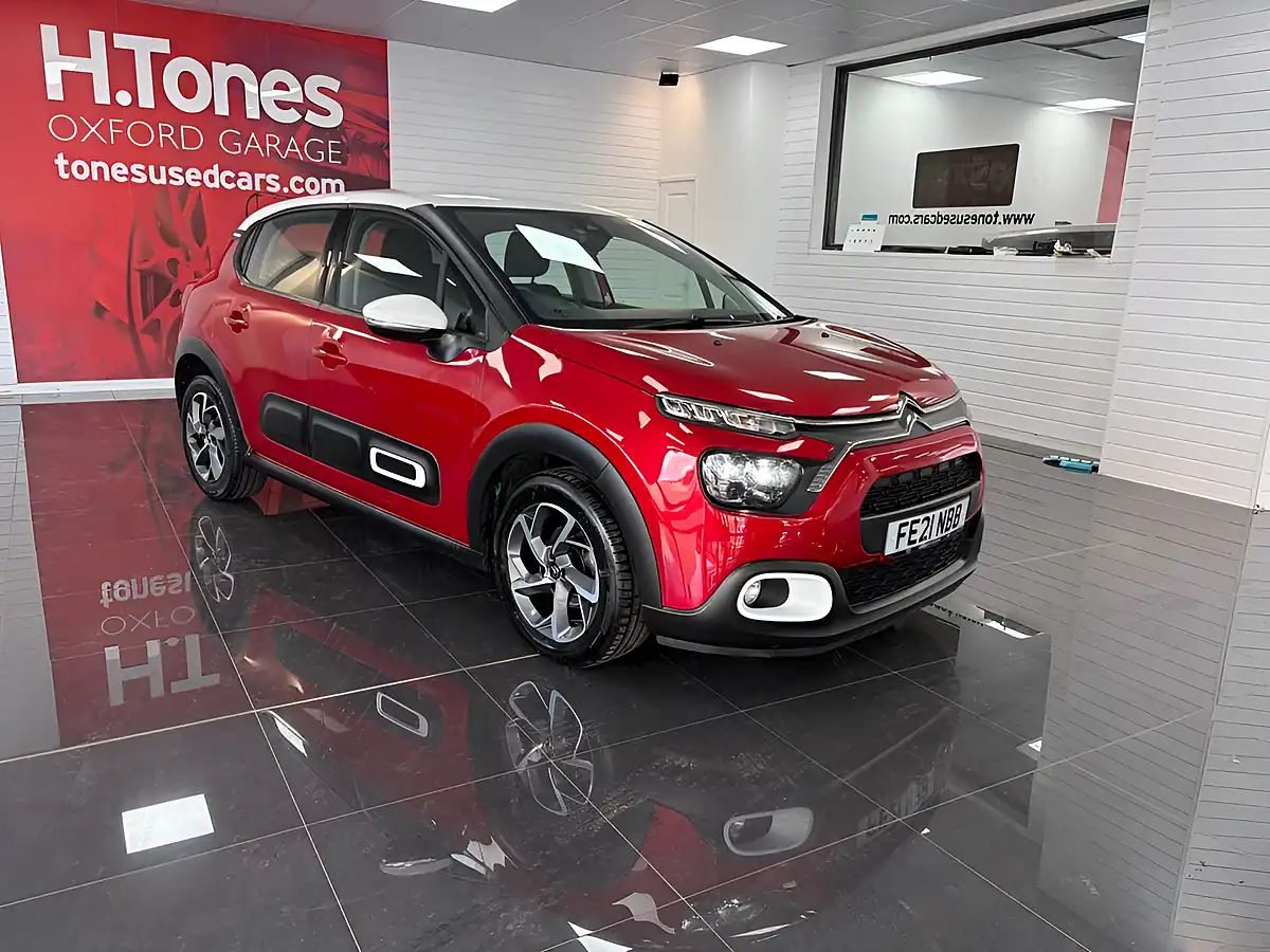 Used 2021 Citroen C3 Flair Red - Interior and Exterior details 13