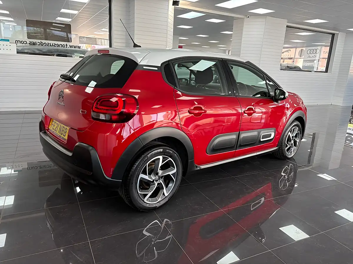 Used 2021 Citroen C3 Flair Red - Interior and Exterior details 15