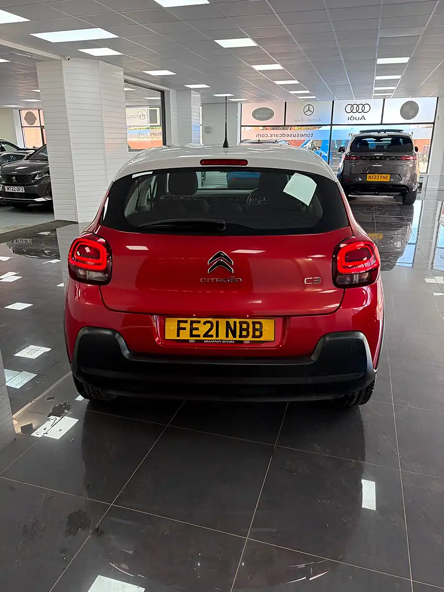 Used 2021 Citroen C3 Flair Red - Interior and Exterior details 7