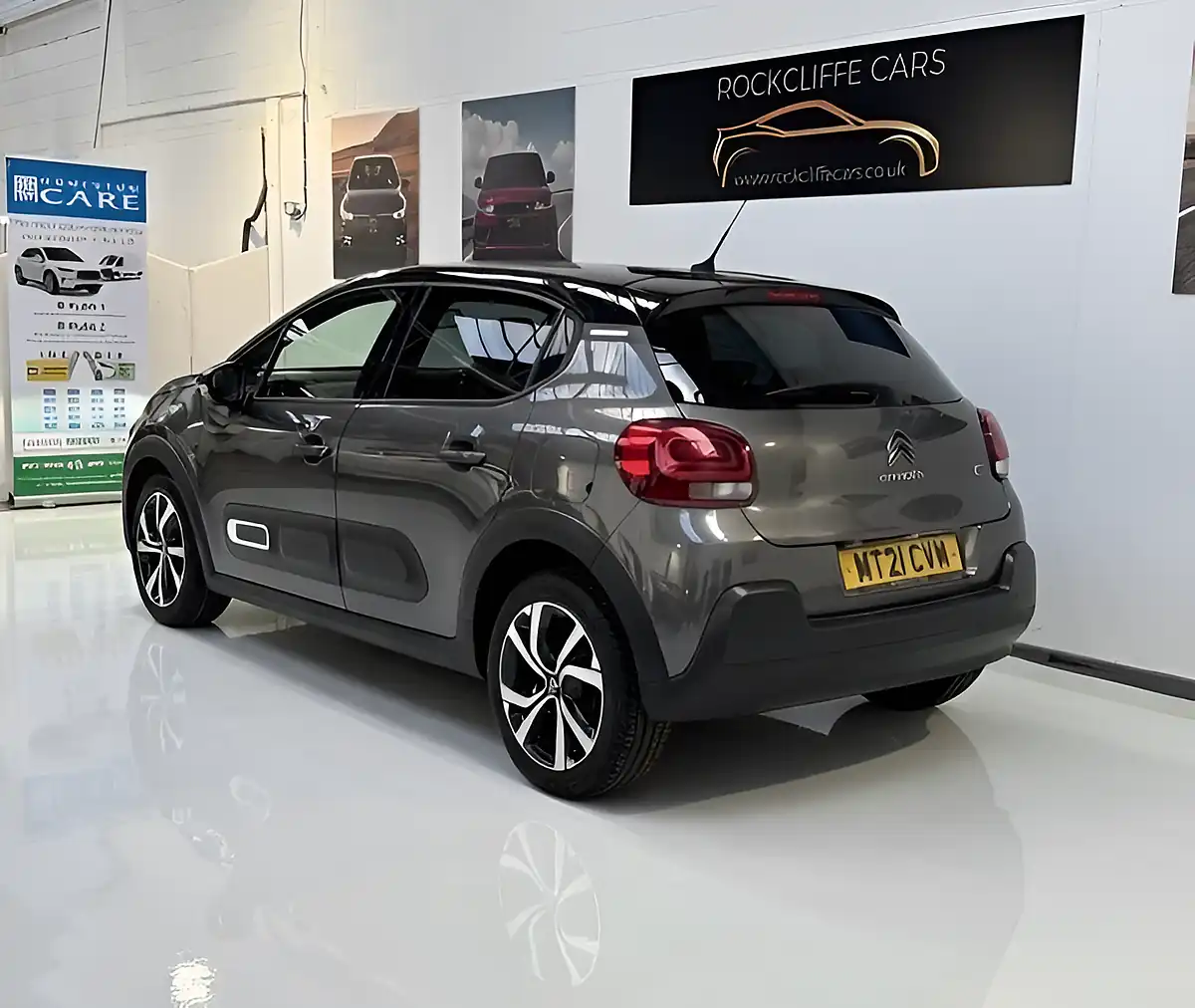 Used 2021 Citroën C3 Shine Plus Grey - Interior and Exterior details 19