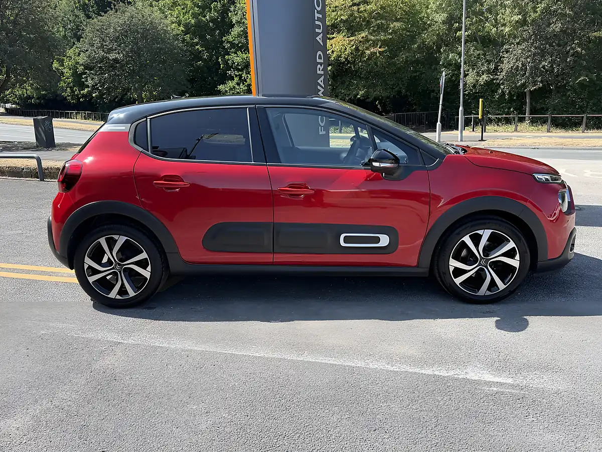 Used 2021 Citroen C3 Shine Plus Red - Interior and Exterior details 6