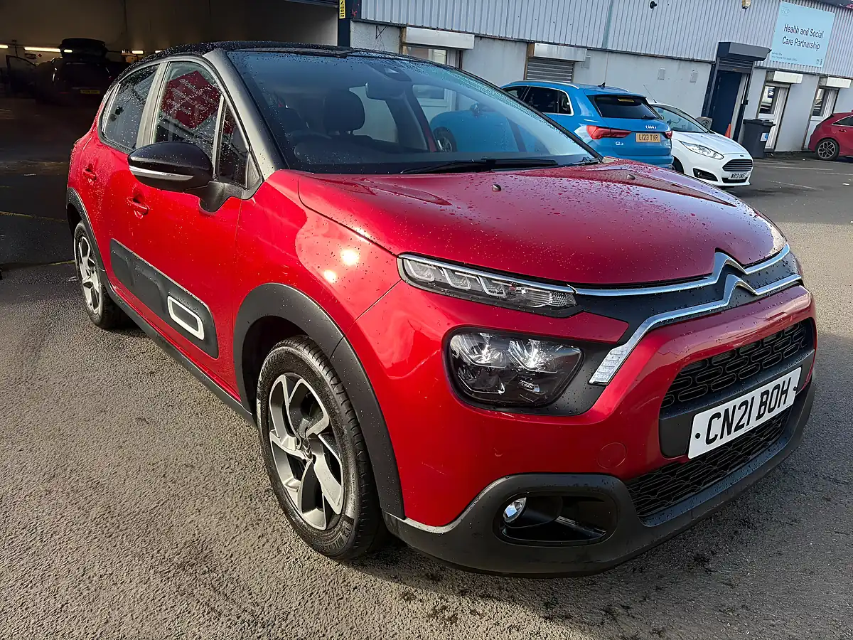 Used 2021 Citroen C3 Shine Red - Interior and Exterior details 3