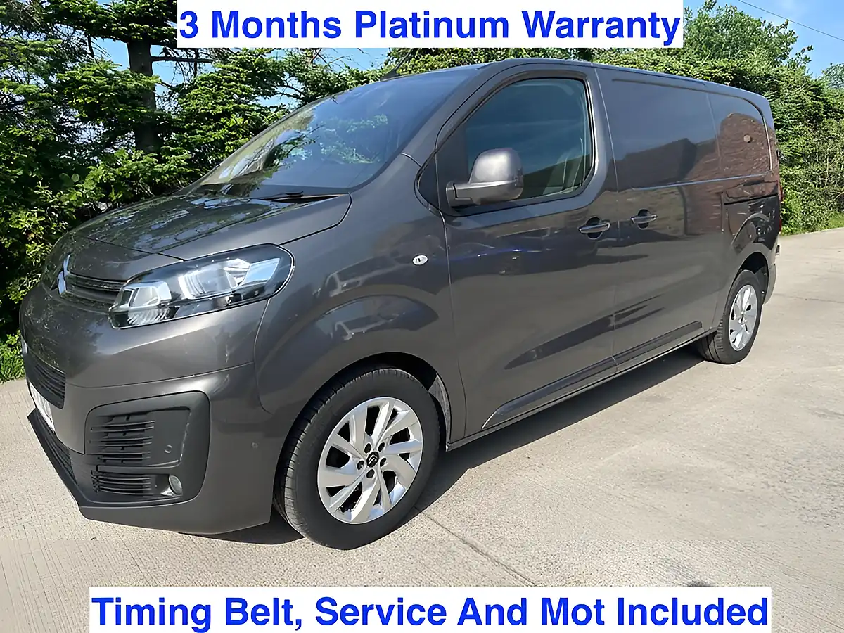 Used 2021 Citroen Dispatch Driver M Grey - Front View
