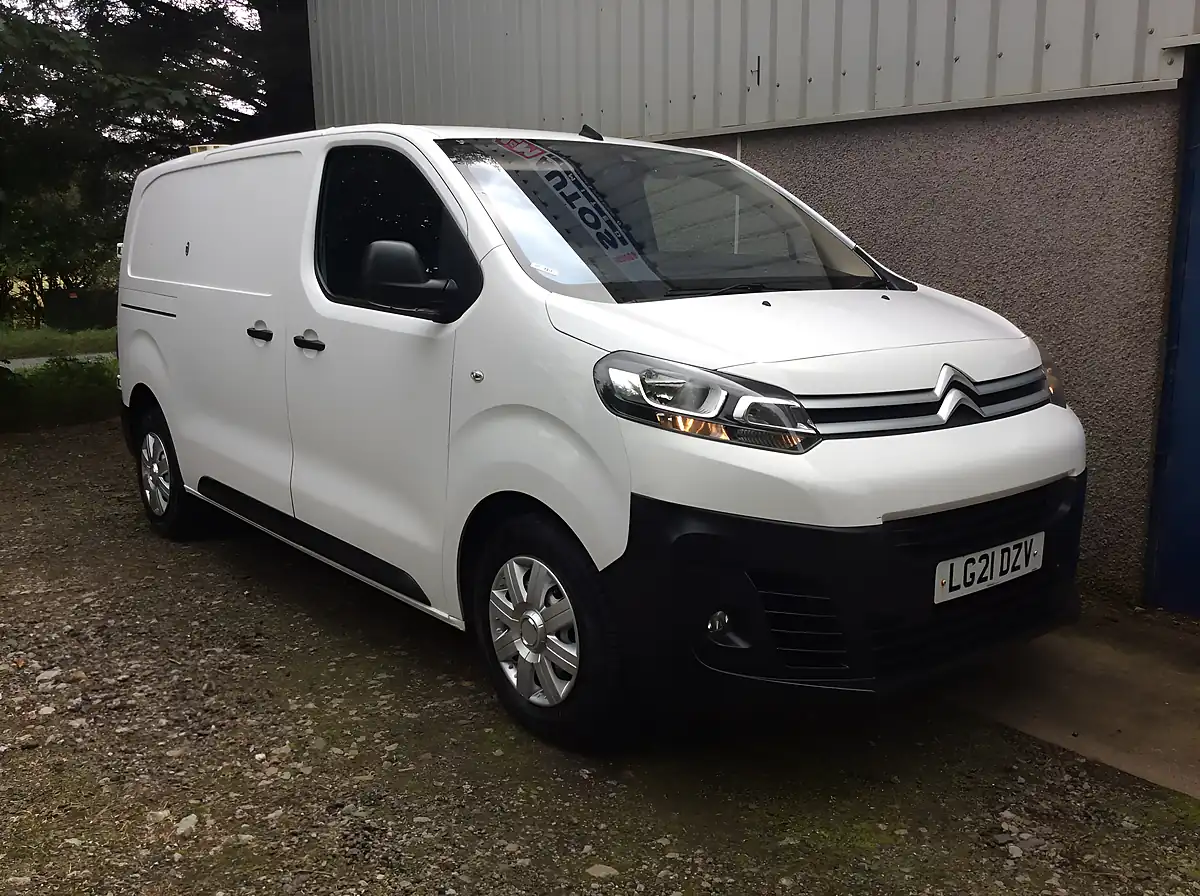 Used 2021 Citroen Dispatch Enterprise M White - Interior and Exterior details 2