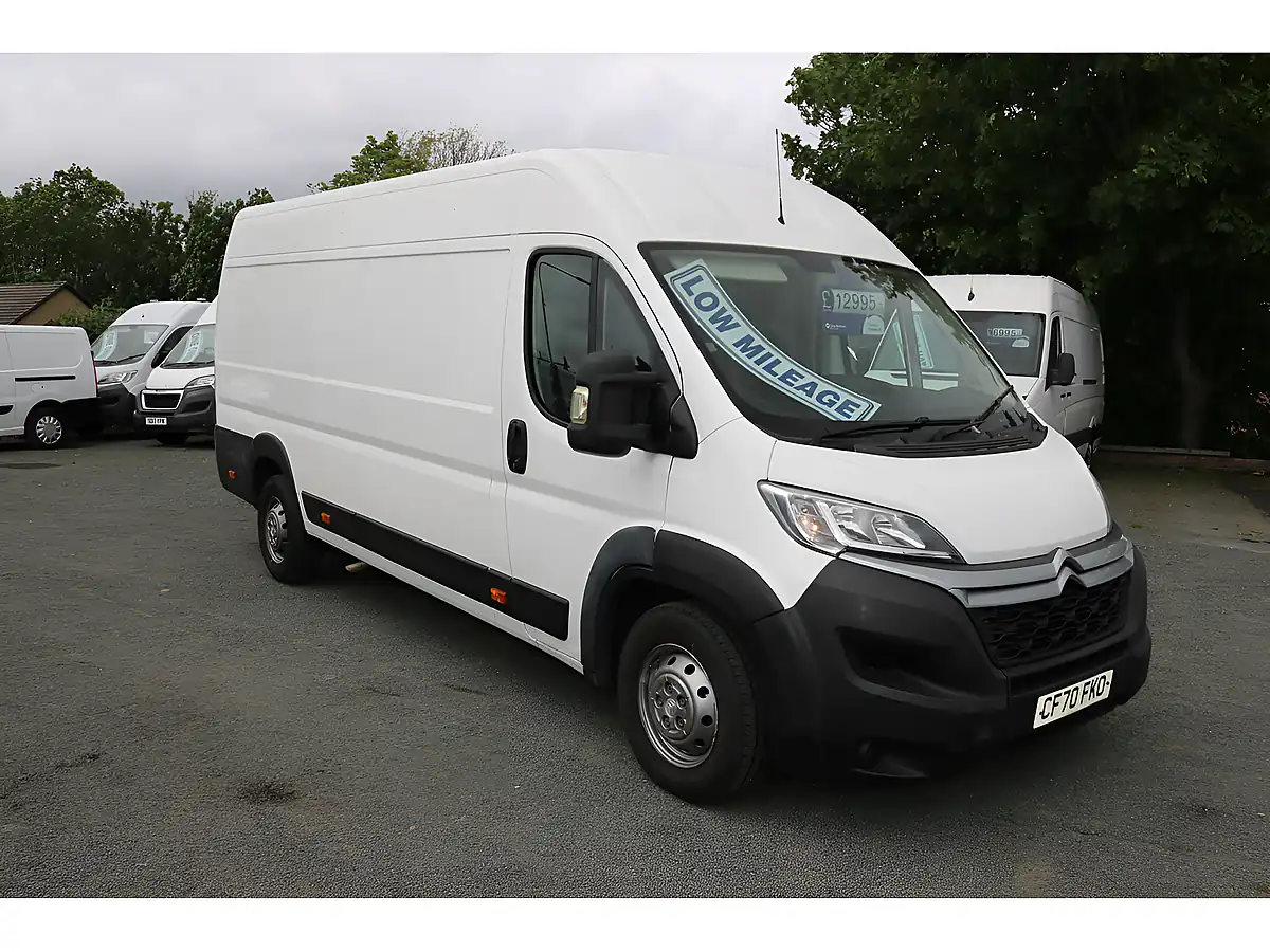 Used 2021 Citroen Relay 35 Heavy L4H2 Enterprise White - Front View