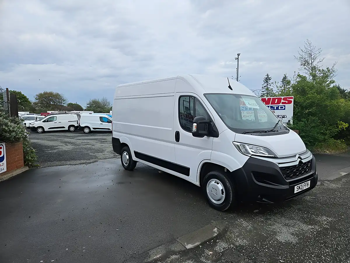 Used 2021 Citroen Relay 35 L2H2 Mwb White - Front View
