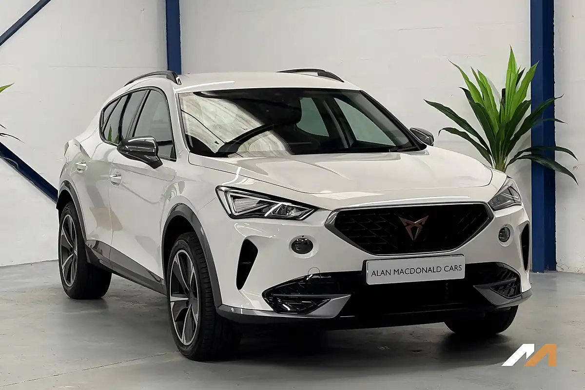 Used 2021 Cupra Formentor V1 White - Front View
