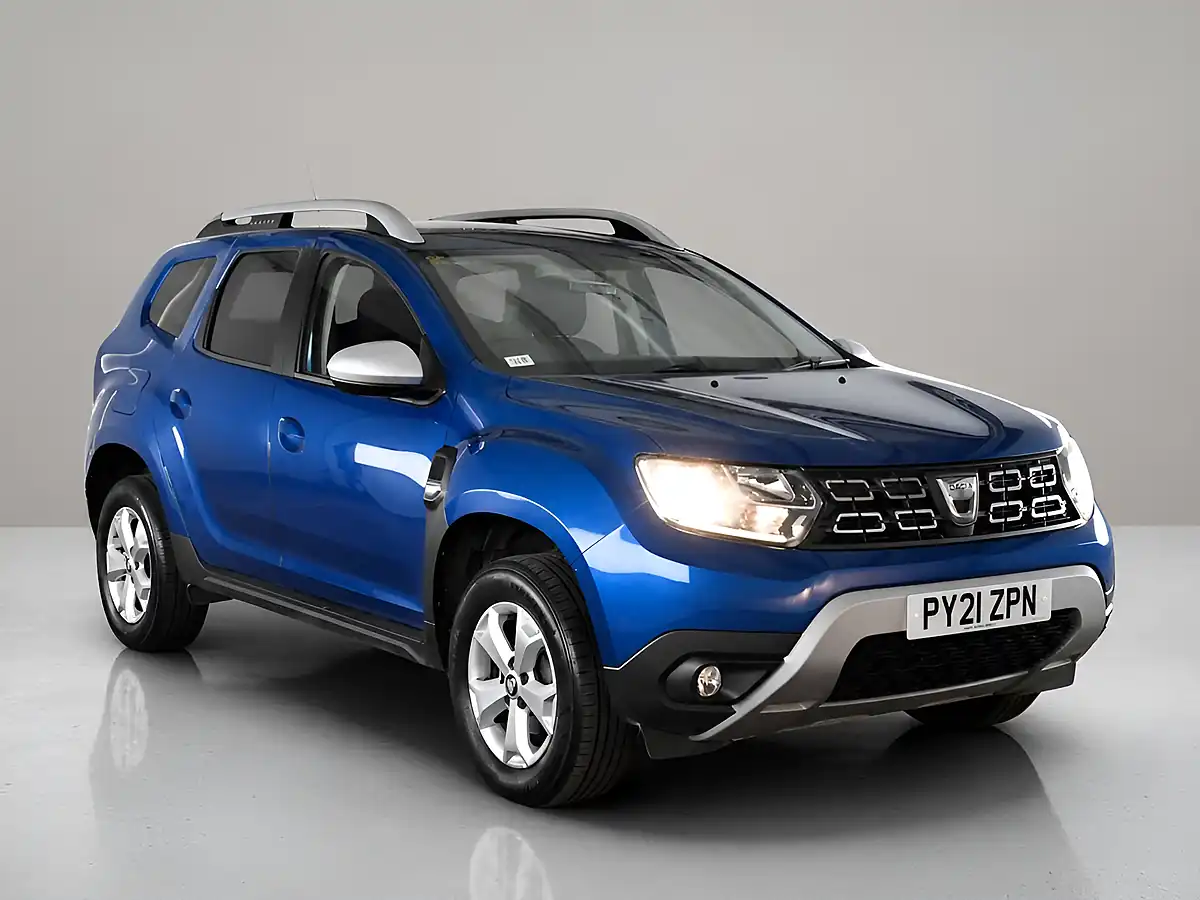 Used 2021 Dacia Duster Comfort Blue - Front View
