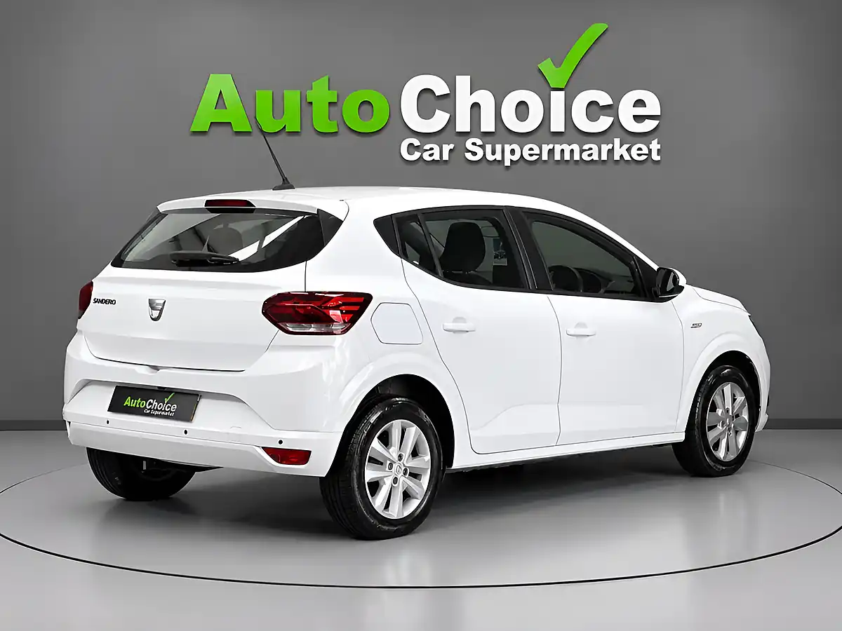 Used 2021 Dacia Sandero Comfort White - Interior and Exterior details 7
