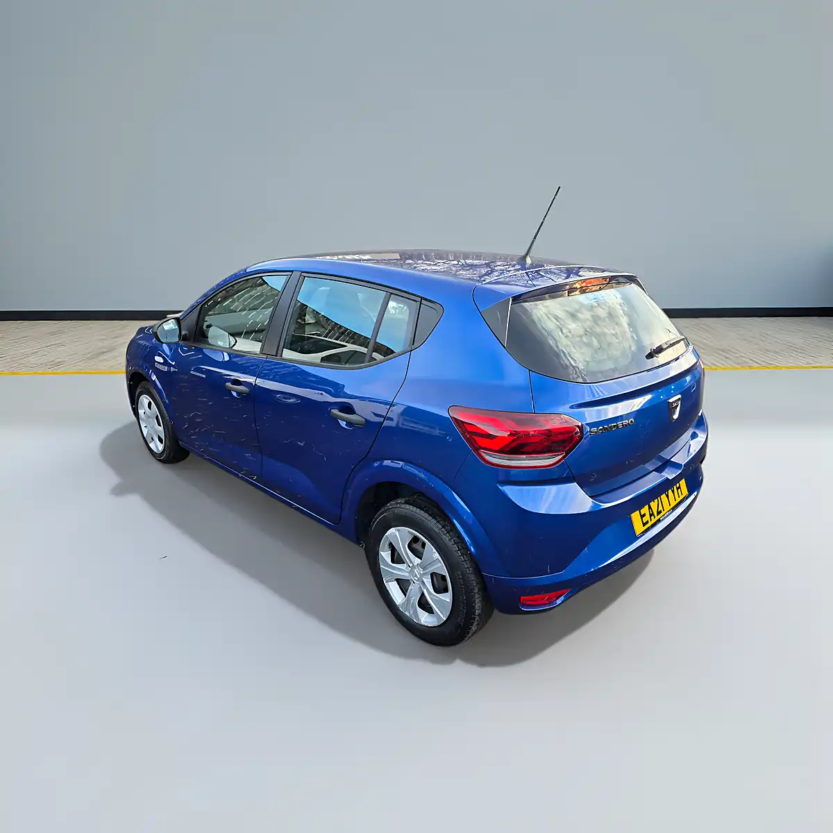 Used 2021 Dacia Sandero Essential Azure Blue Metallic - Interior and Exterior details 2