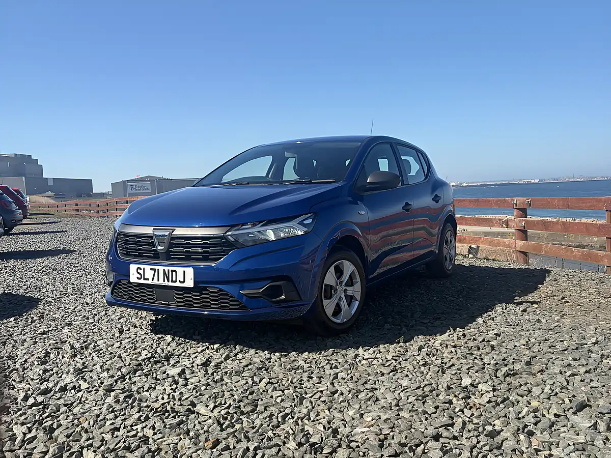 Used 2021 Dacia Sandero Essential Blue - Front View