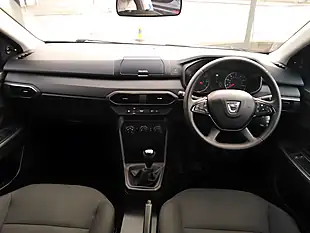 Used 2021 Dacia Sandero Essential Blue - Interior and Exterior details 9