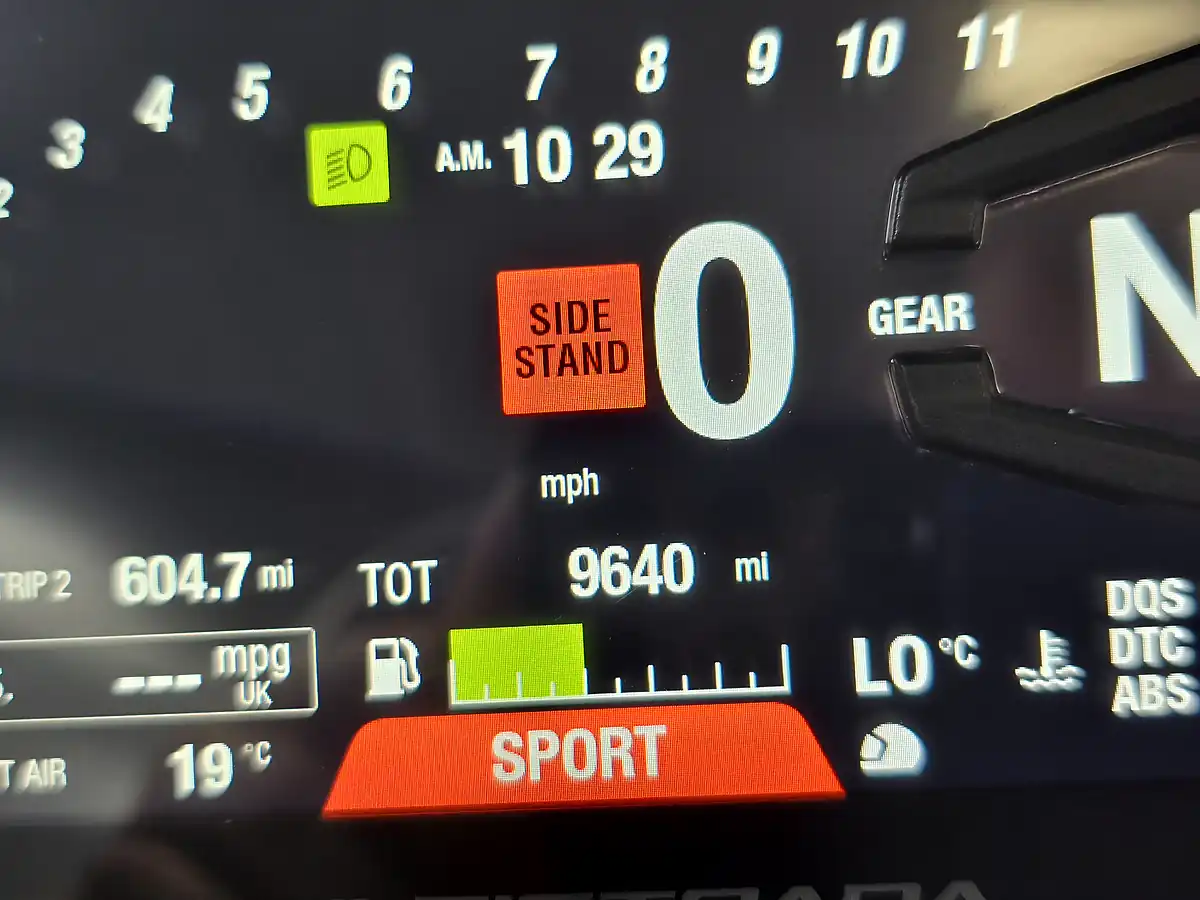 Used 2021 Ducati Multistrada 950 S Red - Interior and Exterior details 14