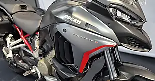 Used 2021 Ducati Multistrada V4 Full Aviator Grey - Interior and Exterior details 12