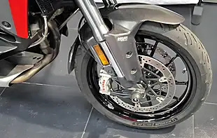 Used 2021 Ducati Multistrada V4 Full Aviator Grey - Interior and Exterior details 13