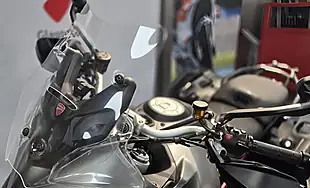 Used 2021 Ducati Multistrada V4 Full Aviator Grey - Interior and Exterior details 5