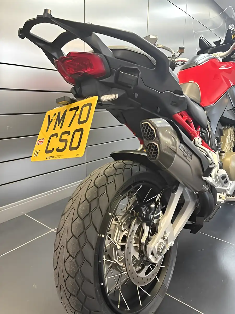 Used 2021 Ducati Multistrada V4 S Full Red - Interior and Exterior details 11