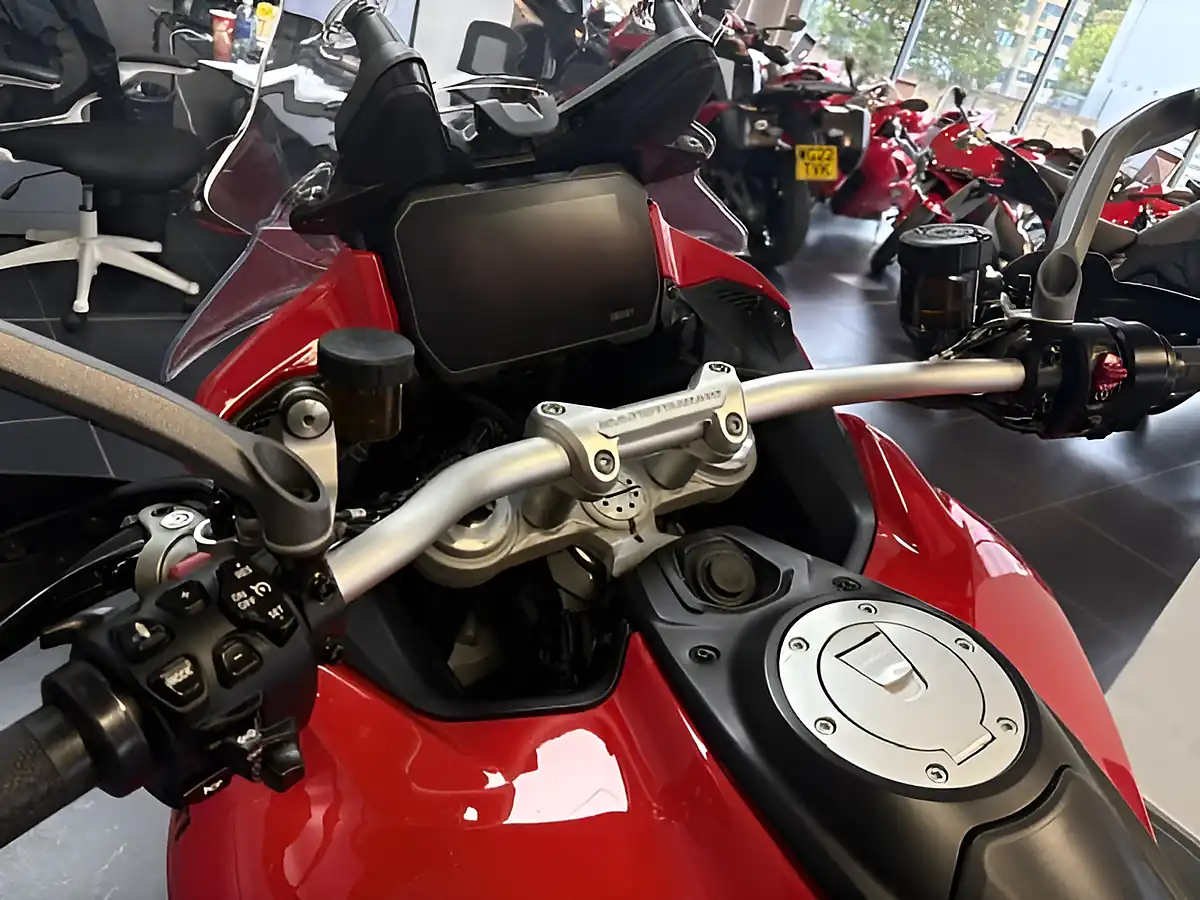 Used 2021 Ducati Multistrada V4 S Full Red - Interior and Exterior details 8