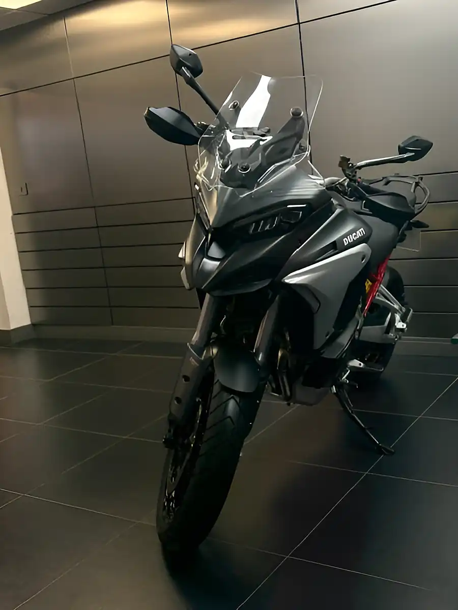 Used 2021 Ducati Multistrada V4 S Grey - Interior and Exterior details 3