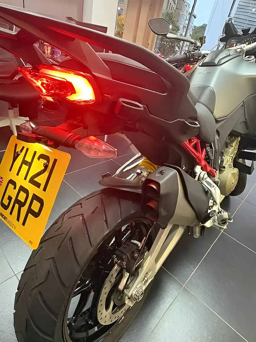 Used 2021 Ducati Multistrada V4 S Grey - Interior and Exterior details 6